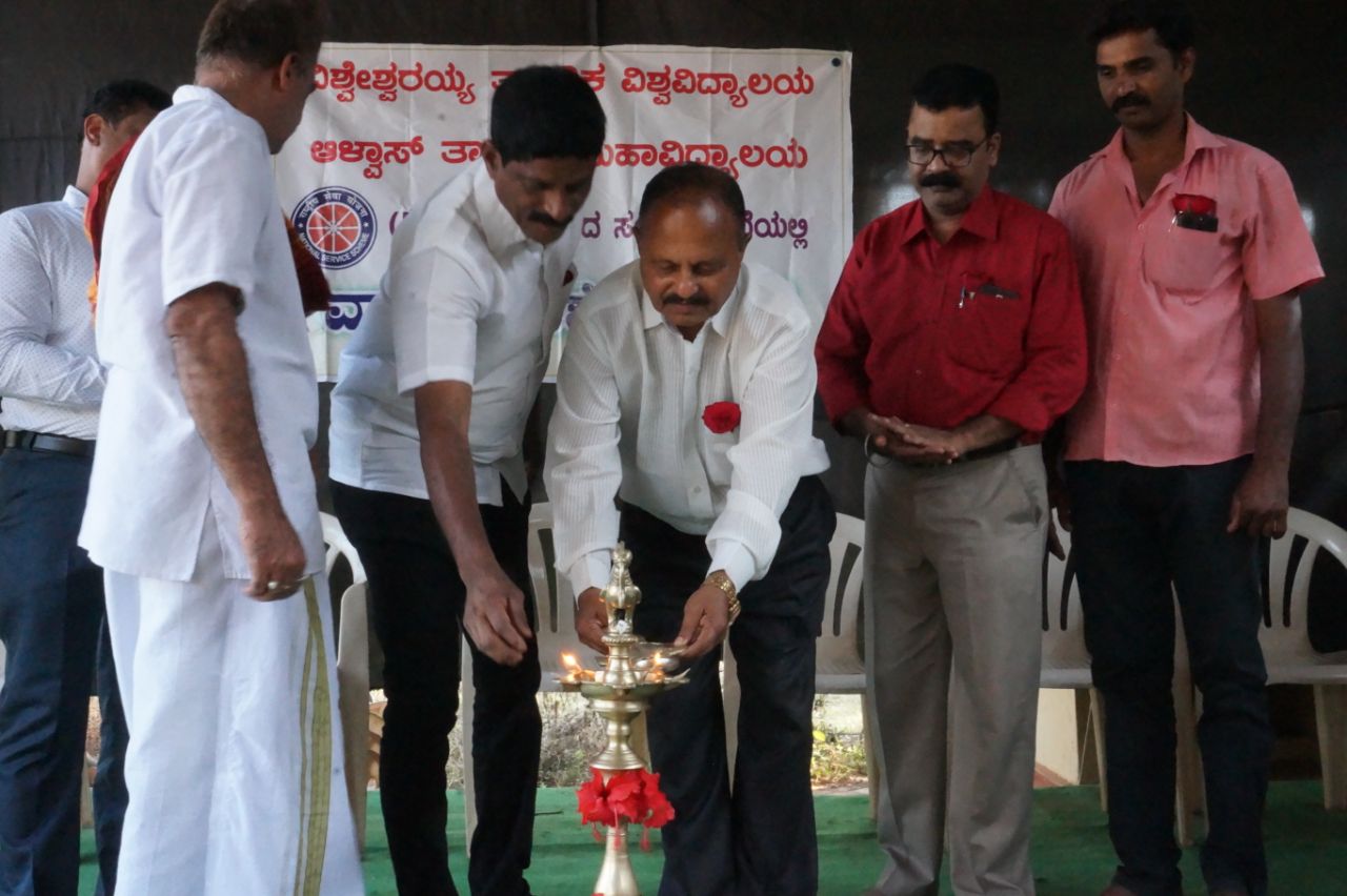 ಆಳ್ವಾಸ್: ಎನ್ ಎಸ್ ಎಸ್ ವಾರ್ಷಿಕ ಶಿಬಿರ ಉದ್ಘಾಟನೆ